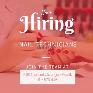 nail technician.