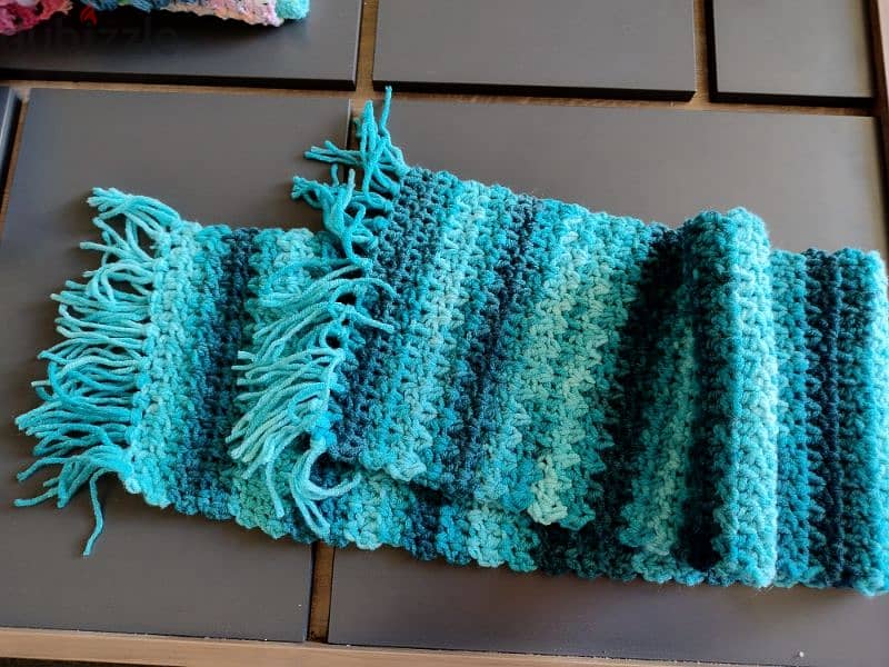 hand made crochet scarf 1