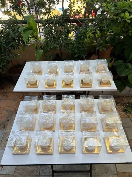 Rose candle in PVC boxes 3