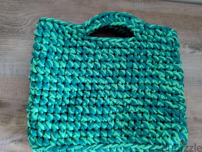 handmade crochet bag 1