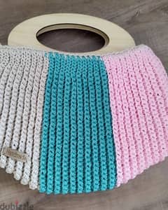 hand made crochet bag