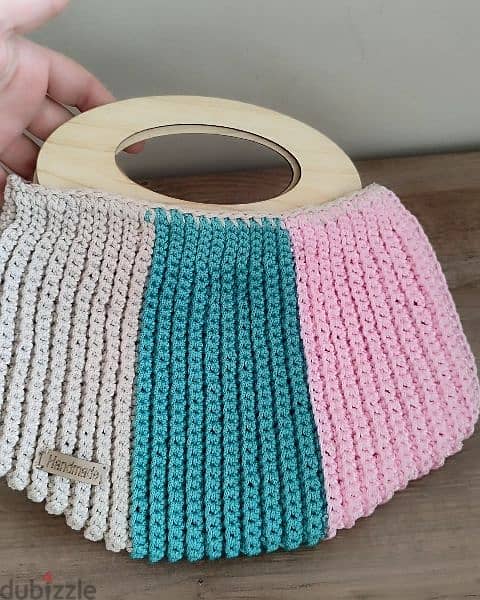 hand made crochet bag 4