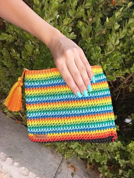 handmade crochet bag 2