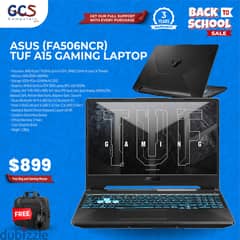 Asus (FA506NCR) TUF A15 Gaming Laptop