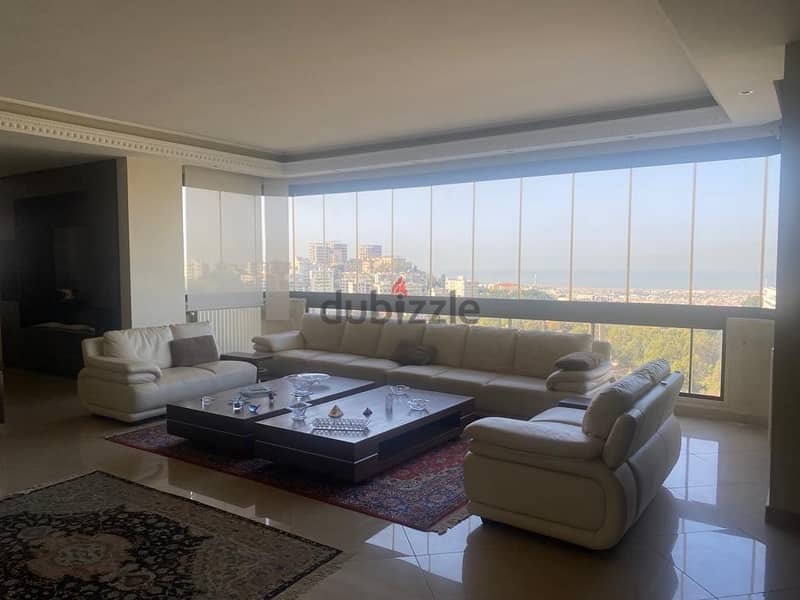 Luxurious Sea-View Apartment For Rent In baabda 1