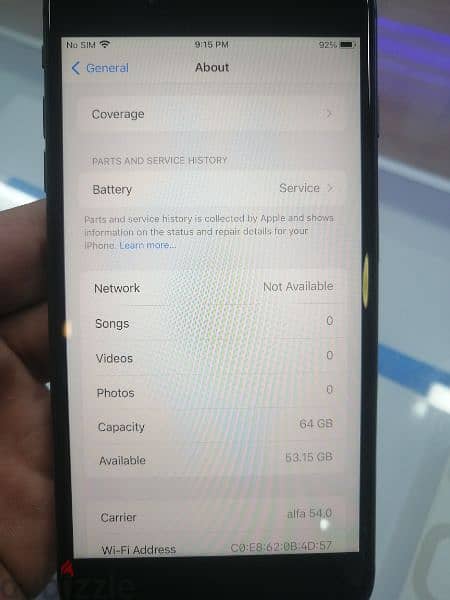 iphone 8 plus 64 gb مش مفكوك 4