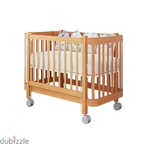 Wooden Baby Bed 1