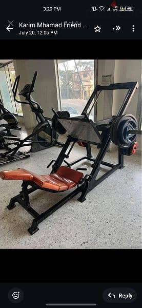 leg press used heavy duty 700 kg  03027072 GEO SPORT EQUIPMENT 0