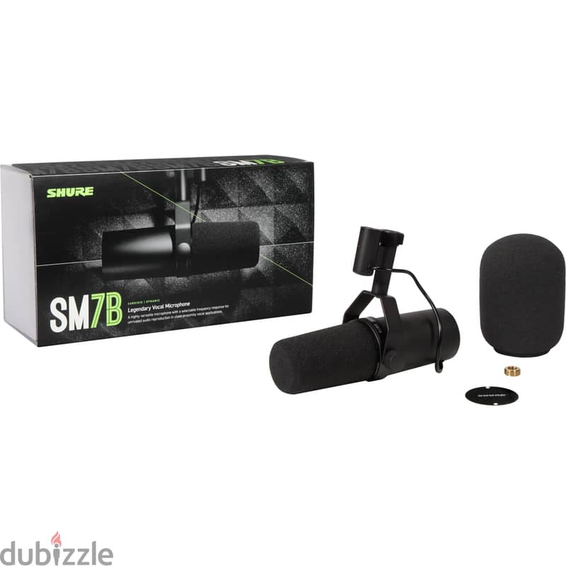 Shure SM7B Cardioid Dynamic Vocal Microphone, USA Price 1