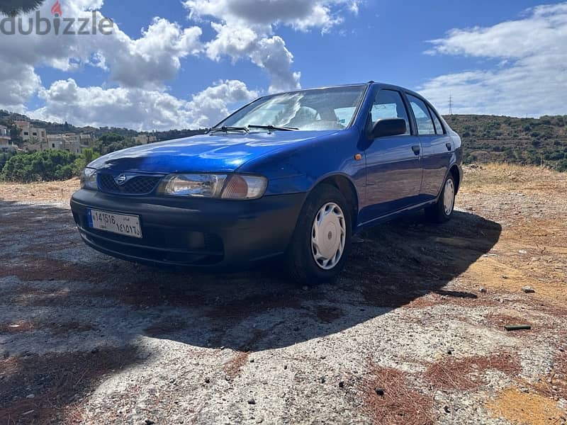 Nissan Sunny 1999 with special  plate number 1