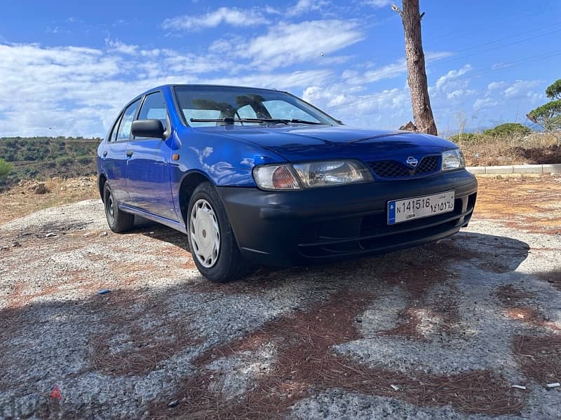 Nissan Sunny 1999 with special  plate number 2