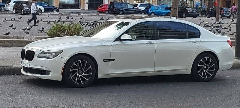 BMW 750 li 7 -Series 2009 luxury white pearl with beige interior 1