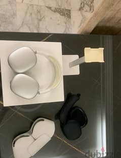 Apple Airpods Max white with box/covers/stand 0