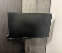 msi 170hz gamming monitor with msi monitor arm