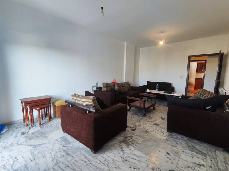 Mansourieh | Furnished 125m² Apartment | 3 Balconies | Open View 1