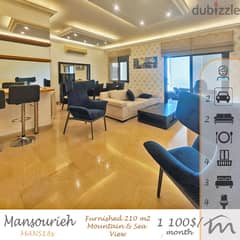 Mansourieh | Signature | High End Furnished 210m² Apartment | OpenView 0