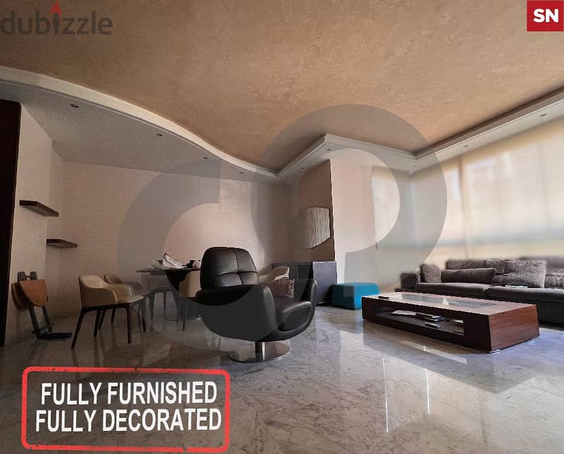 FURNISHED & DECORATED, KESERWAN, ZOUK MOSBEH/زوق مصبح REF#SN112909 0