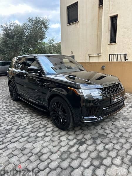 Range Rover Sport V8 Dynamic 2019 black on basket (clean carfax) 2