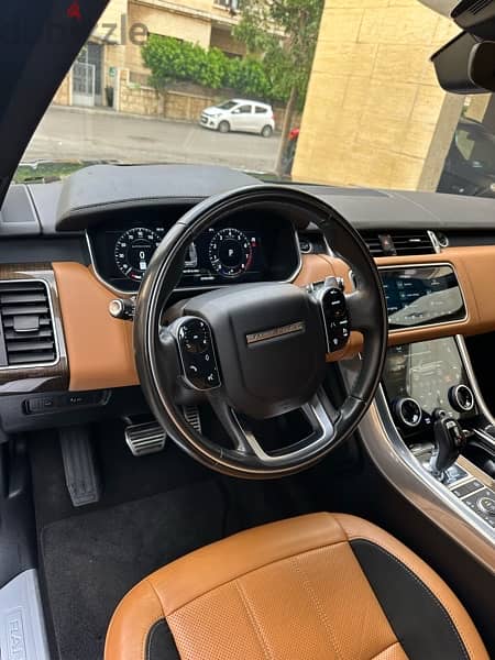 Range Rover Sport V8 Dynamic 2019 black on basket (clean carfax) 9