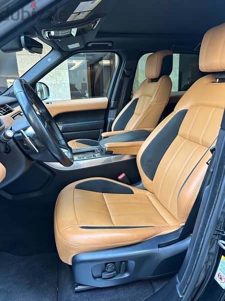 Range Rover Sport V8 Dynamic 2019 black on basket (clean carfax) 10