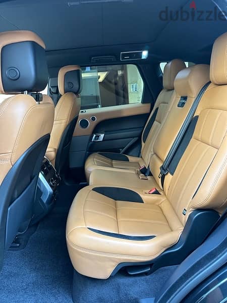 Range Rover Sport V8 Dynamic 2019 black on basket (clean carfax) 12