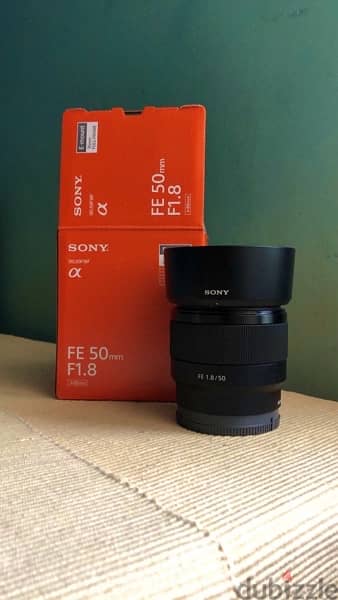 SONY LENS FE 1.8 50mm camera 1