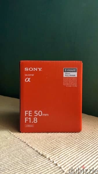 SONY LENS FE 1.8 50mm camera 2