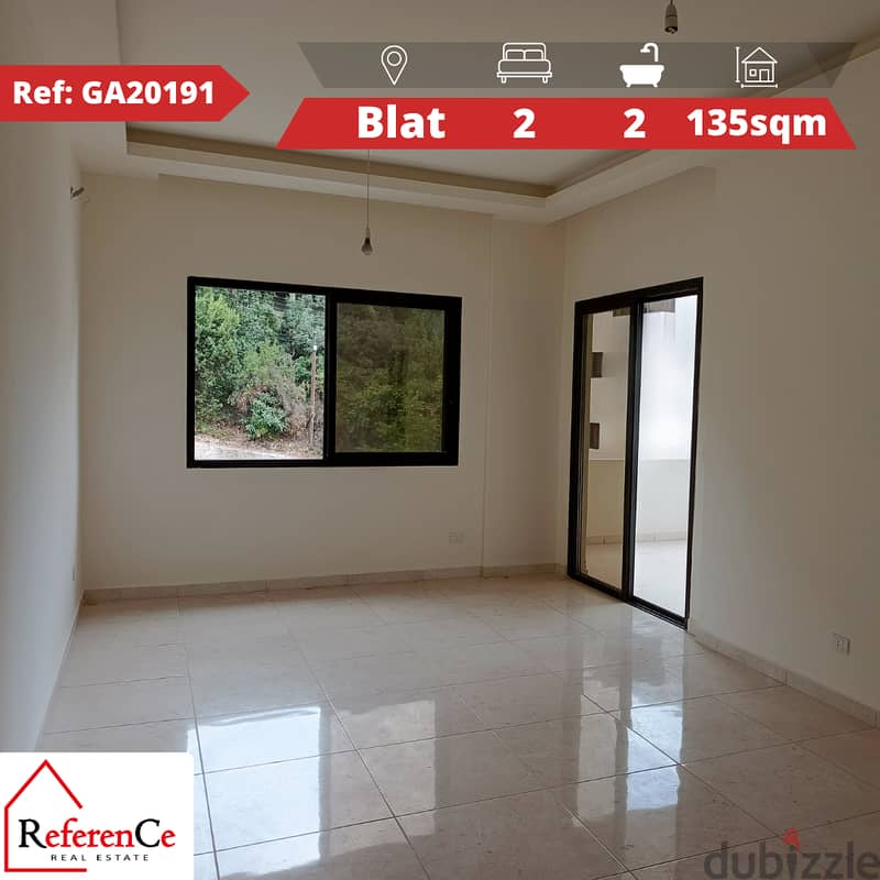 New apartment for sale in Blat شقة جديدة للبيع في بلاط 0