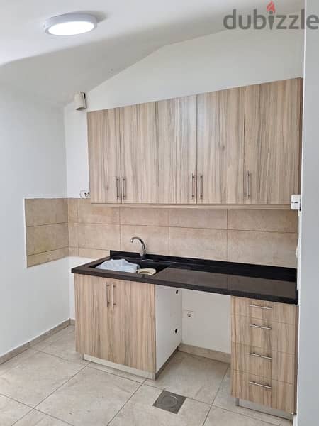 A rooftop apartment with open view for rent in Mazraat yachouh. 1