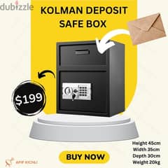 Kolman Deposit Safe Box New