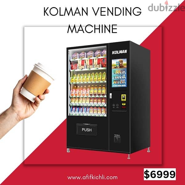 Kolman Vending Machine New 0