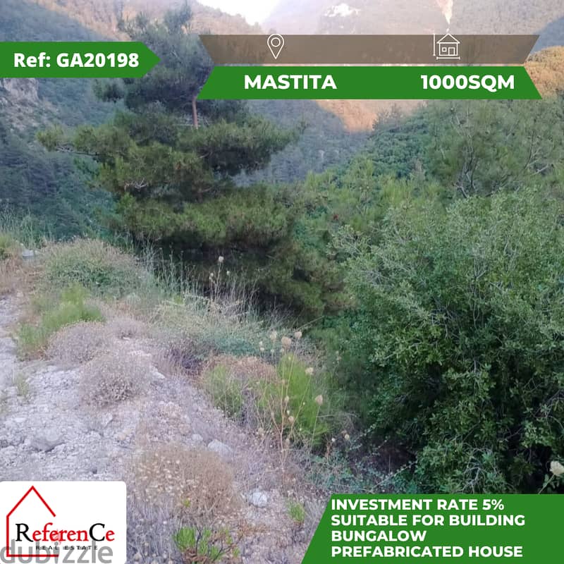 Land for sale in Mastita أرض للبيع في مستيتا 0