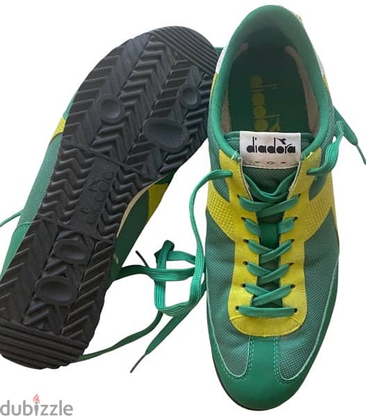 diadora green shoes size 42 1