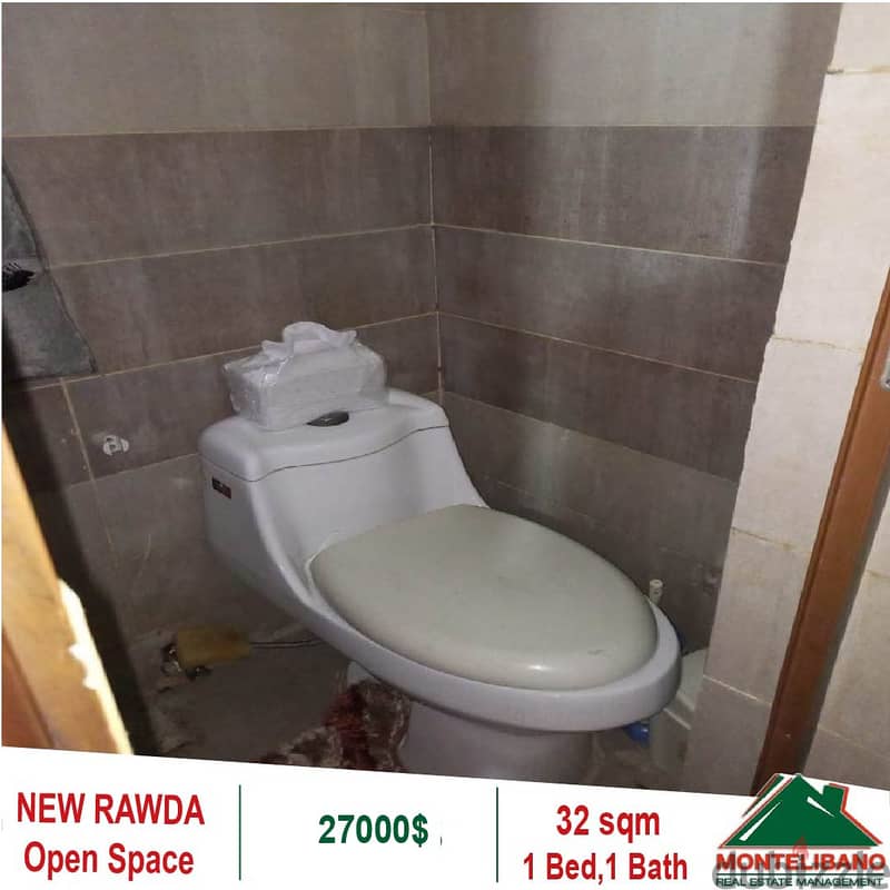 27000$!! Open Space Apartment for sale in New Rawda 3