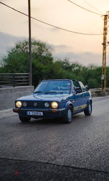 Volkswagen Cabriolet 1986 1