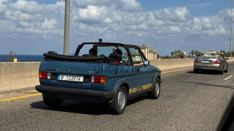 Volkswagen Cabriolet 1986 3