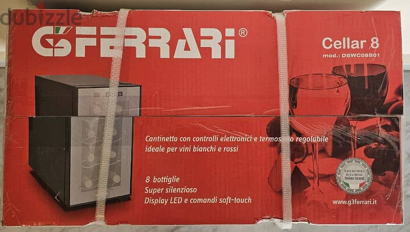 G3FERRARI 8 Bottle Wine Cellar 2