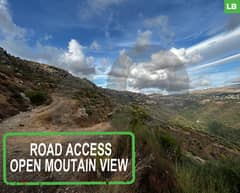 Open mountain view-road access-badghen aley /بدغان عاليه  REF#LB112674