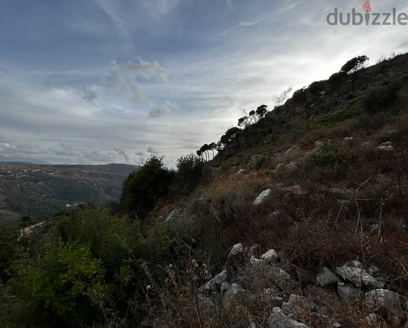 Open mountain view-road access-badghen aley /بدغان عاليه  REF#LB112674 3