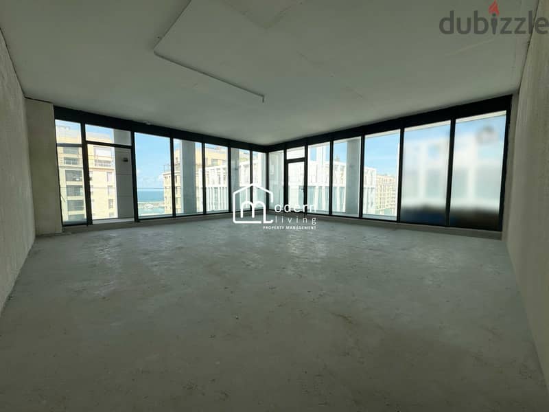 Partial Marina View Office for Sale In Waterfront Dbayeh 1