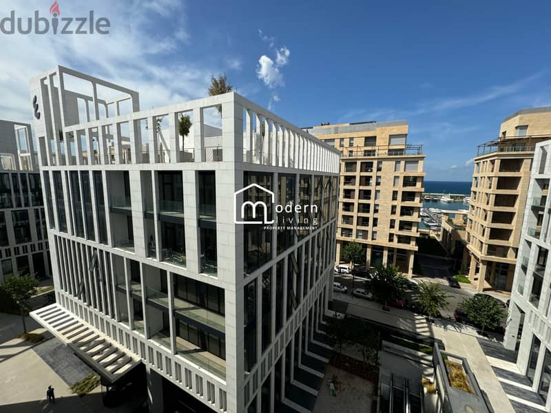 Partial Marina View Office for Sale In Waterfront Dbayeh 3