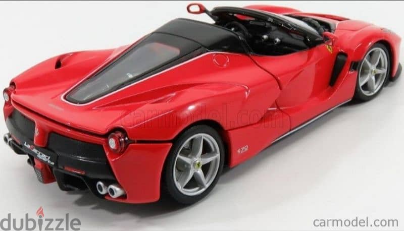 La Ferrari Aperta diecast car model 1;24 2