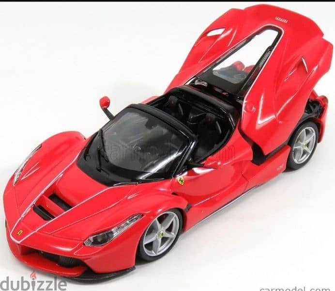 La Ferrari Aperta diecast car model 1;24 3