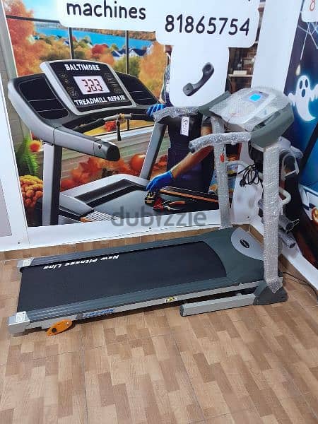 treadmill nea fitness line 2hp,motor power,used like. new 0