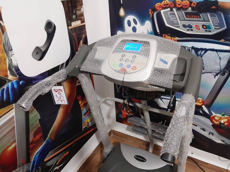 treadmill nea fitness line 2hp,motor power,used like. new 3