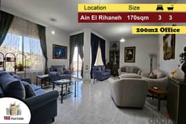 Ain El Rihaneh 370m2 | Apartment & Office | Luxury | Panoramic View|TO 0