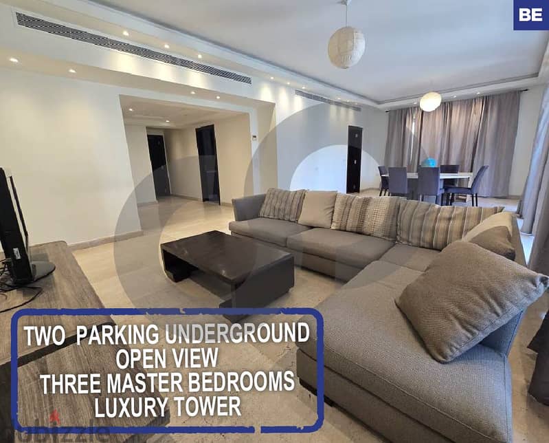 open view, Luxurious tower, Beirut, Achrafieh/الأشرفية  REF#BE112956 0