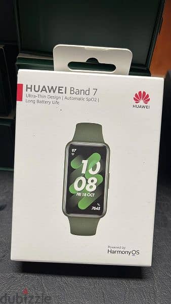 Huawei band 7 green last 0