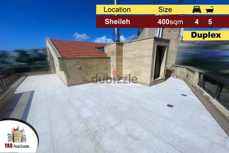 Sheileh 400m2 Duplex | 60m2 Terrace | View | New | Luxurious | EL |