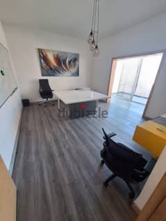 SEMI-FURNISHED OFFICE (110SQ) IN ZALKA PRIME , (ZLR-177) 0